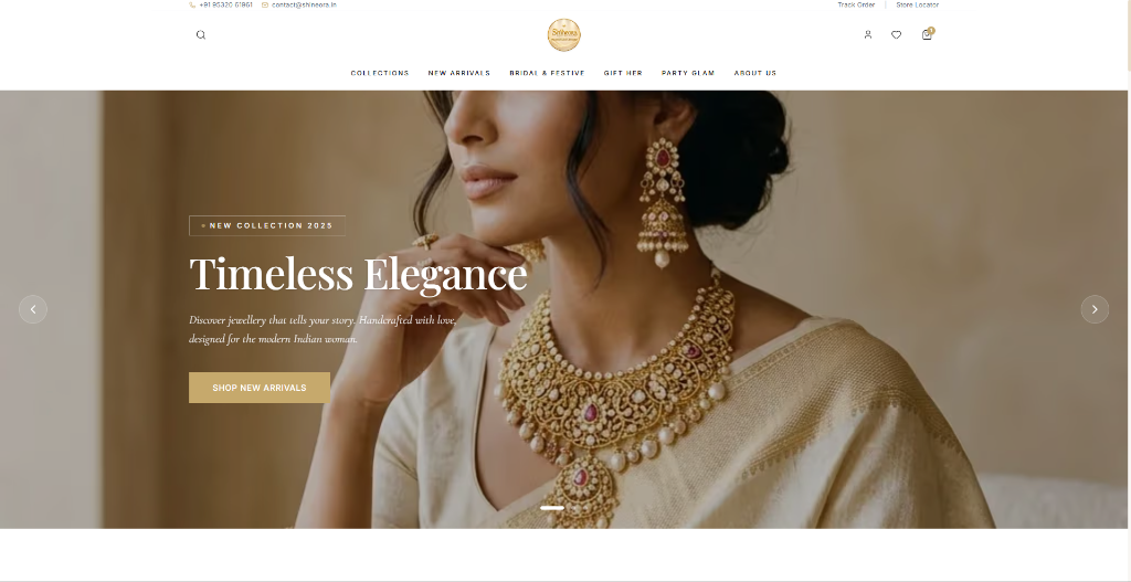 Shineora Homepage
